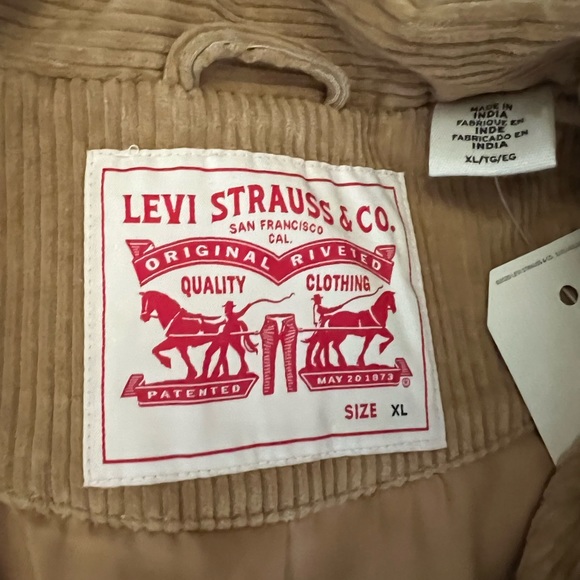 BNWT Levi’s Corduroy Blazer - Picture 3 of 3